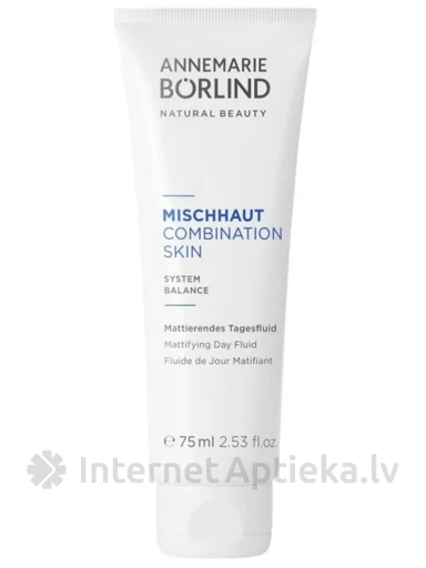 Annemarie Borlind Matistav päevakreem kombineeritud nahale, 75 ml | internetaptieka.lv