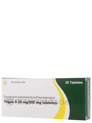 Trigan D, 20 tabletes | internetaptieka.lv