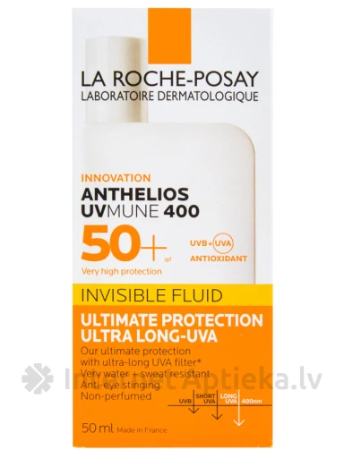 La Roche-Posay Anthelios SPF50+ солнцезащитное средство, 50 мл | internetaptieka.lv