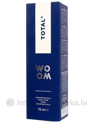 WOOM TOTAL CARE pasta suaugusiesiems, 75 ml | internetaptieka.lv