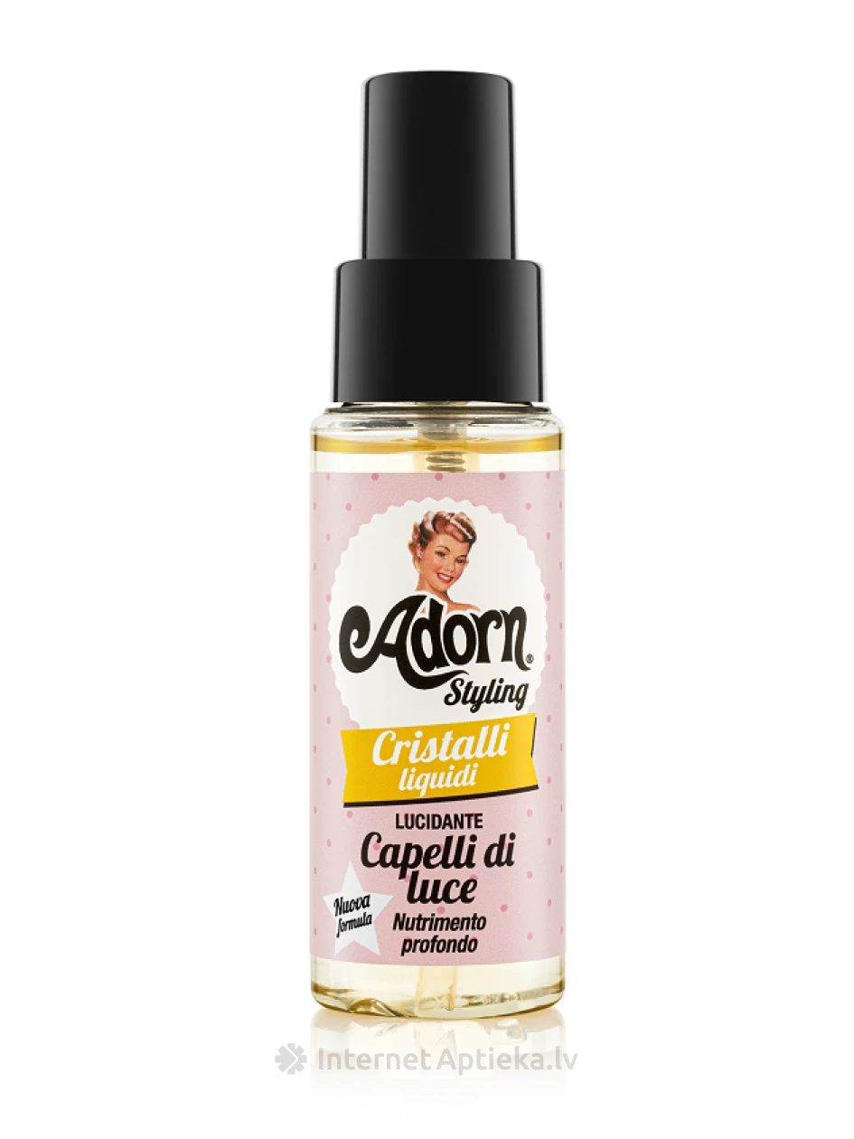Adorn Šķidro kristālu matu kopšanas līdzeklis, 50 ml | internetaptieka.lv