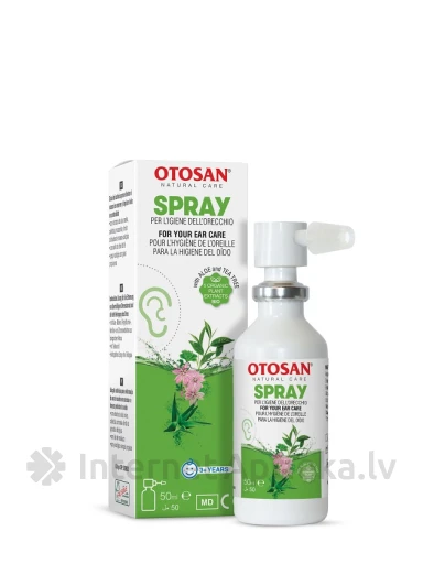 Otosan ausu aerosols, 50 ml | internetaptieka.lv
