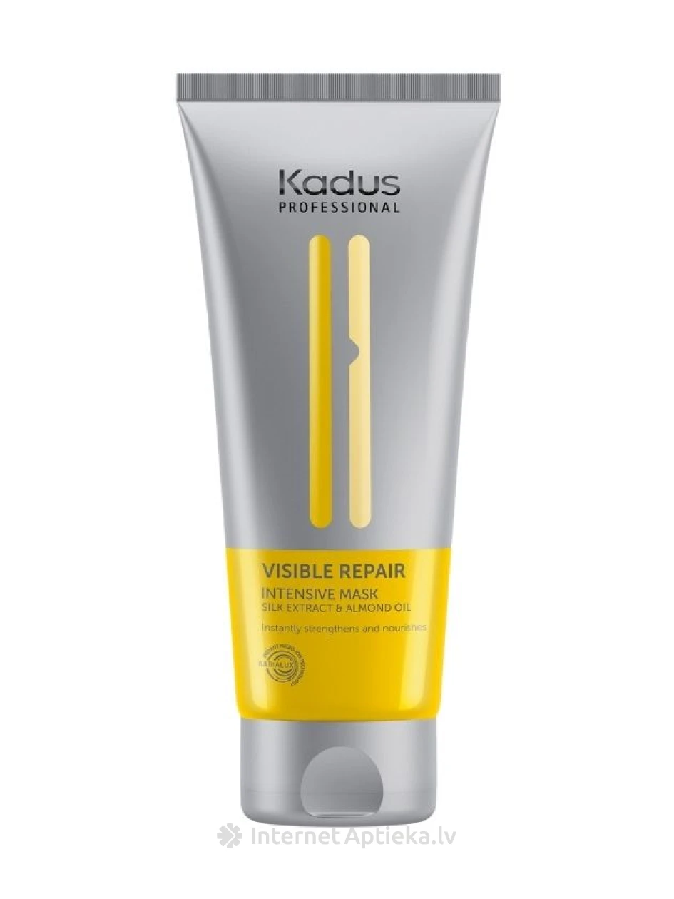Kadus Professional VISIBLE REPAIR  маска для интенсивного ухода за поврежденными волосами, 200 мл | internetaptieka.lv