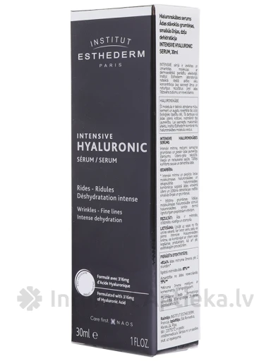 Institut Esthederm INTENSIF Hialuronskābes serums ar koncentrētu sastāvu, 30 ml | internetaptieka.lv