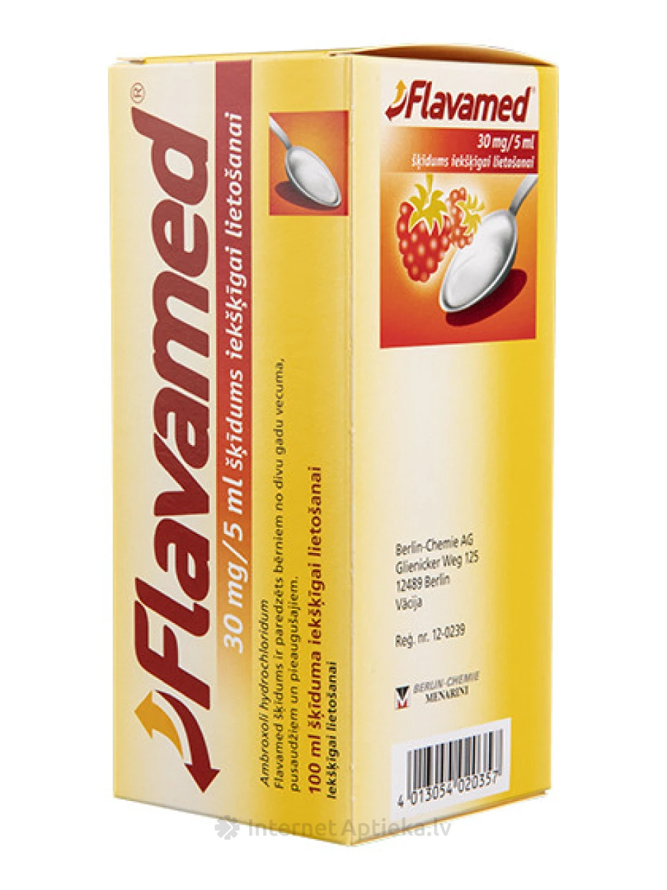 Flavamed siirup, 100 ml | internetaptieka.lv
