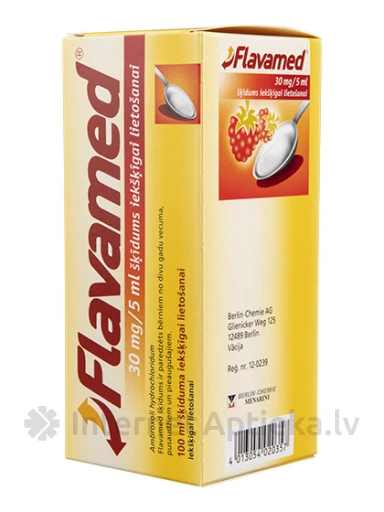 Flavamed Сироп, 100 мл | internetaptieka.lv