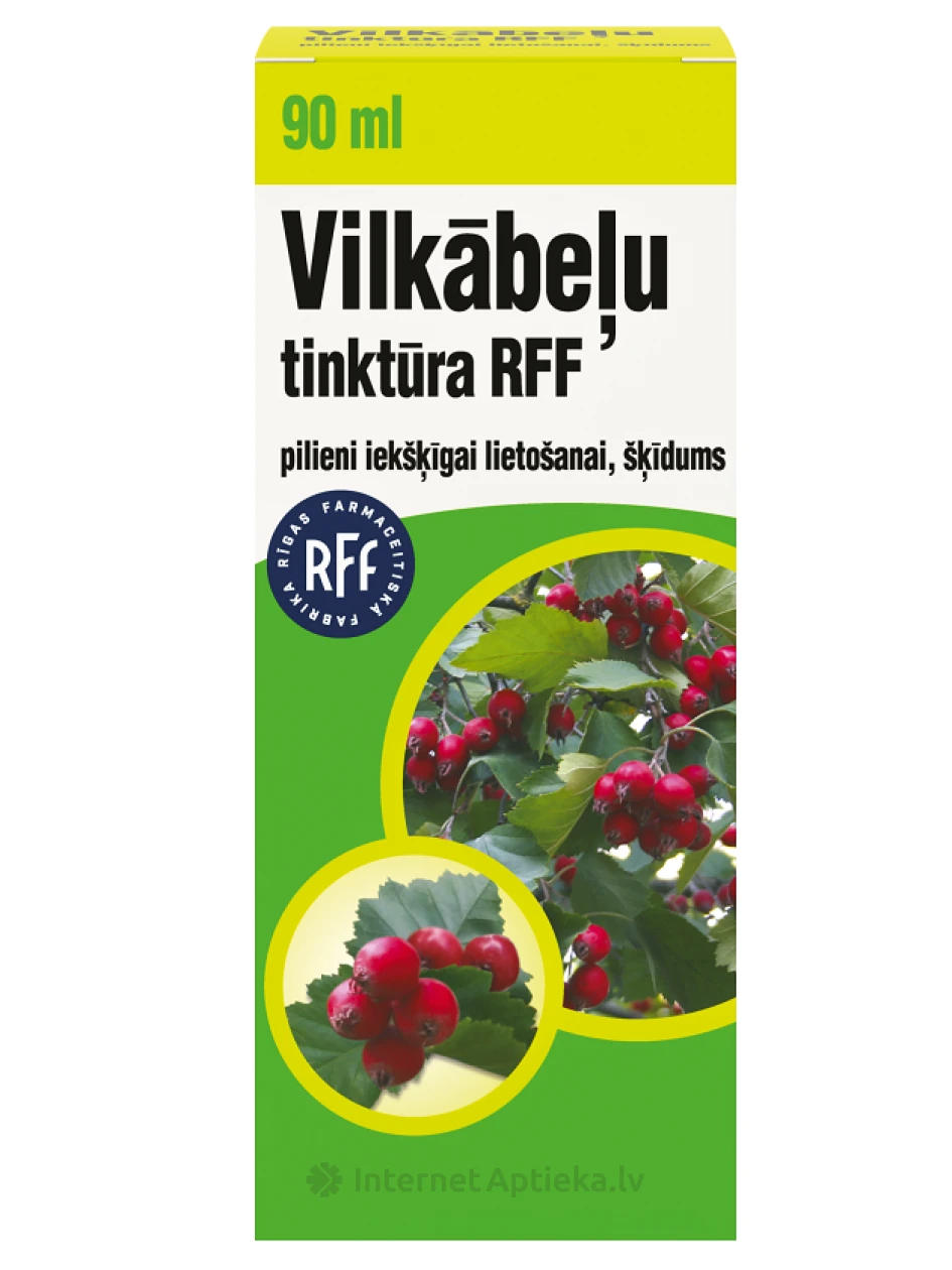 Настойка боярышника, 90 мл | internetaptieka.lv