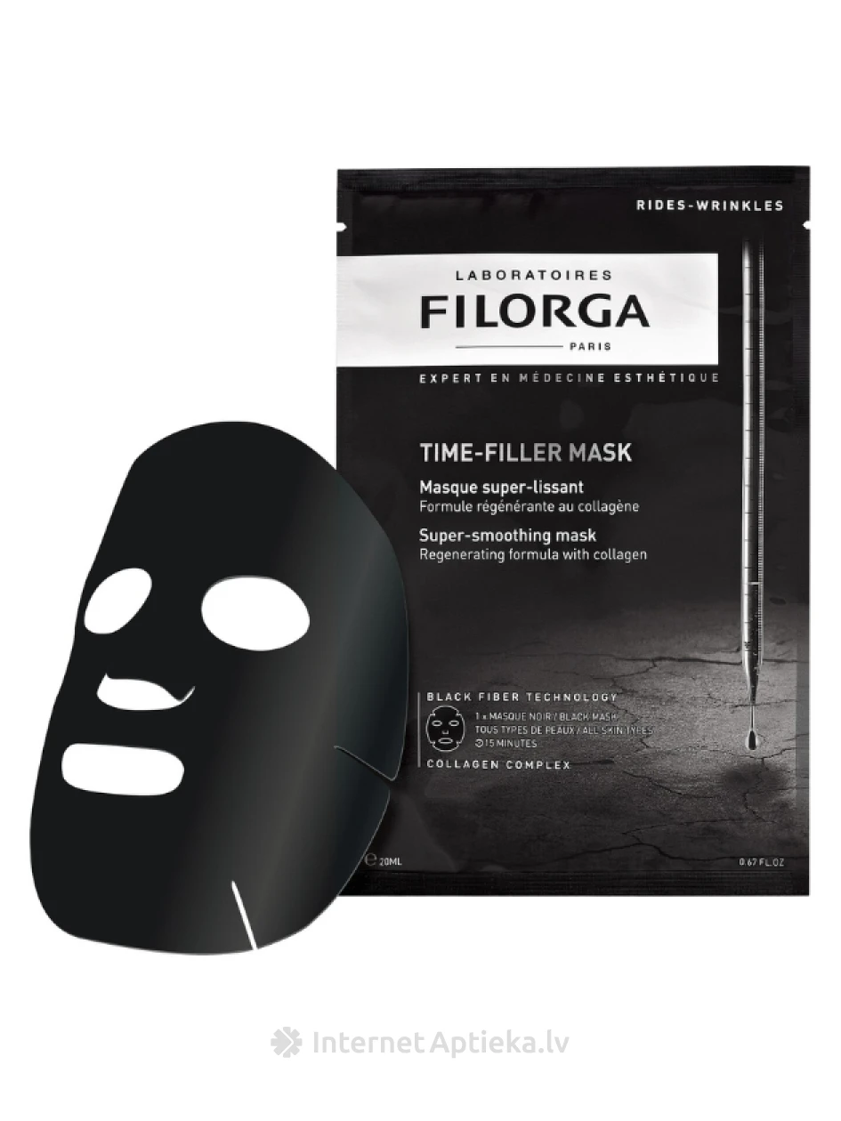 FILORGA TIME-FILLER MASK kollageeniga kortsudevastane lehtmask, 1 tk. | internetaptieka.lv