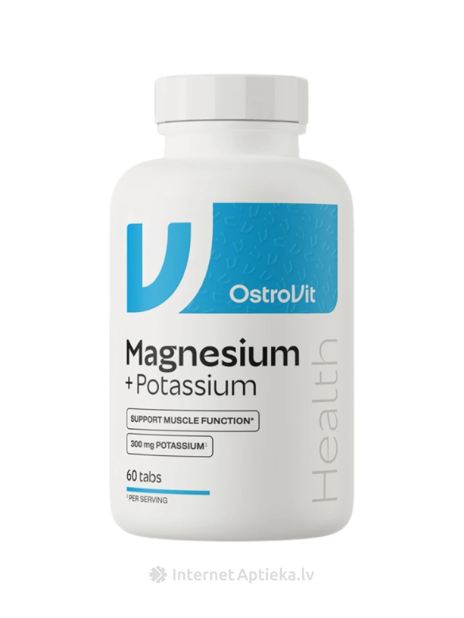 OstroVit Magnez Max Skurcz tabletės, 60 vnt. | internetaptieka.lv