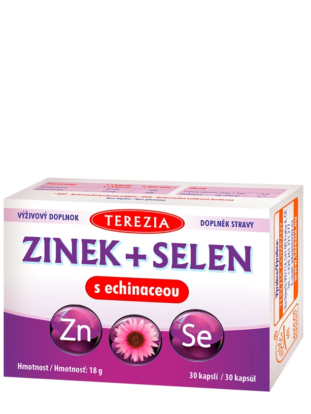 Terezia Cinks + Selēns ar ehināceju, 30 kapsulas