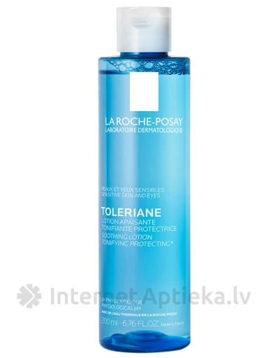 La Roche Posay Toleriane Nomierinošs toniks jutīgai ādai, 200 ml | internetaptieka.lv