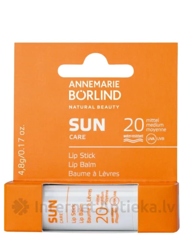 Annemarie Borlind Lūpu balzams SPF20, 5 ml | internetaptieka.lv