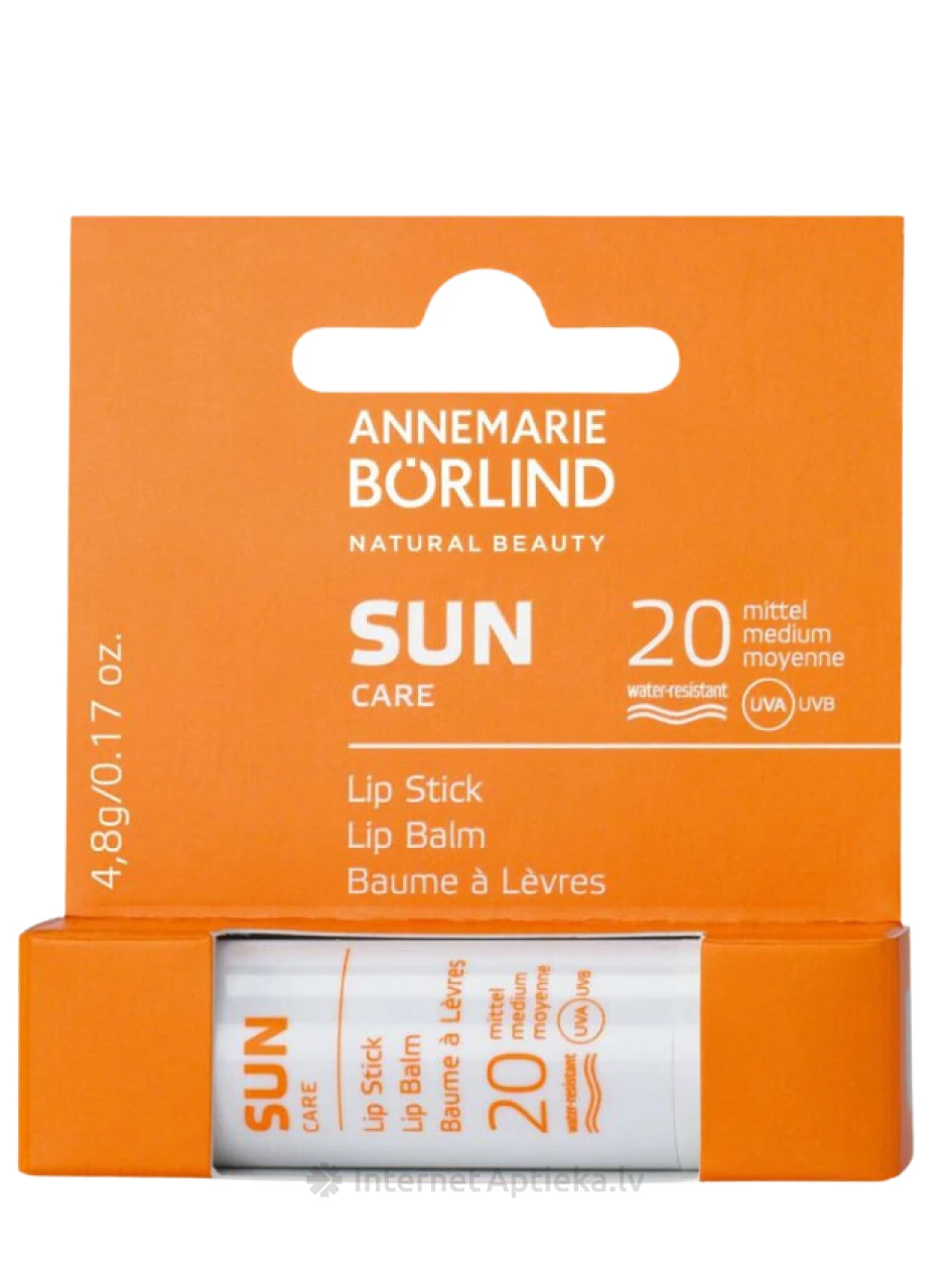 Annemarie Borlind Huulepalsam SPF20, 5 ml | internetaptieka.lv