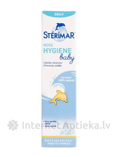 Sterimar Baby Nasal hygiene deguna aerosols bērniem, 50 ml | internetaptieka.lv