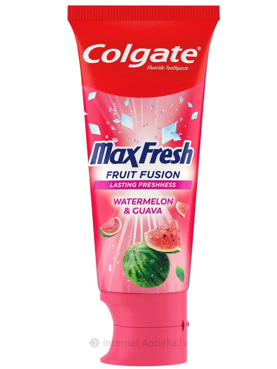 Colgate зубная паста Max fresh Fruit fusion Watermelon, 75 мл | internetaptieka.lv
