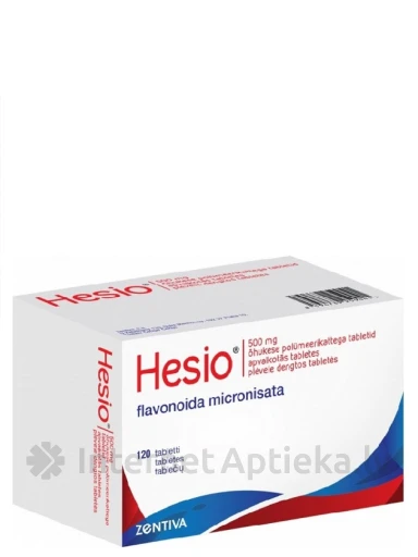 Hesio 500 mg, 120 tabletti | internetaptieka.lv