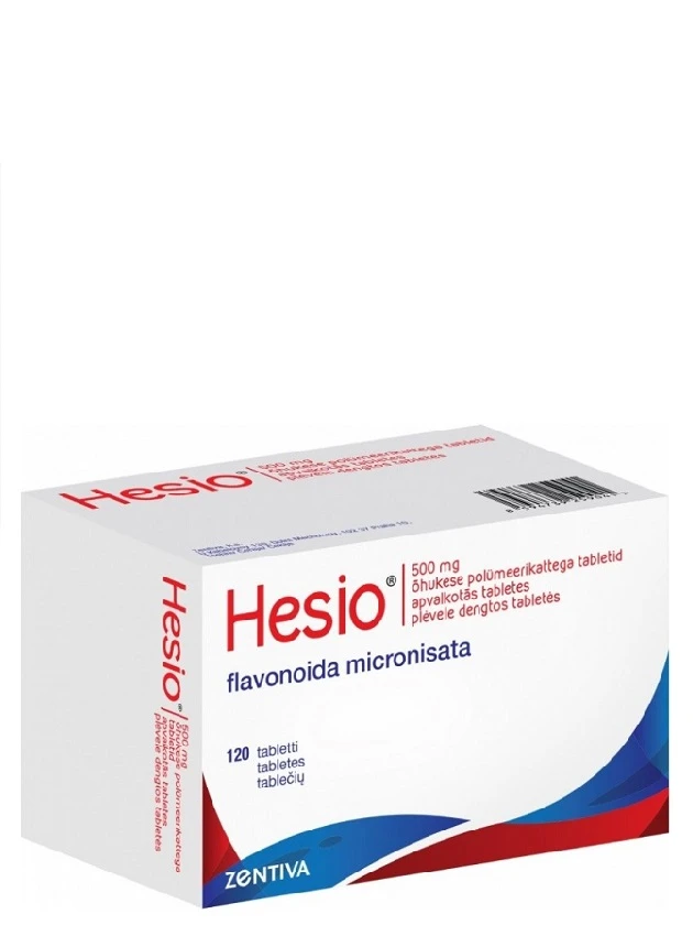 Hesio 500 mg apvalkotās tabletes