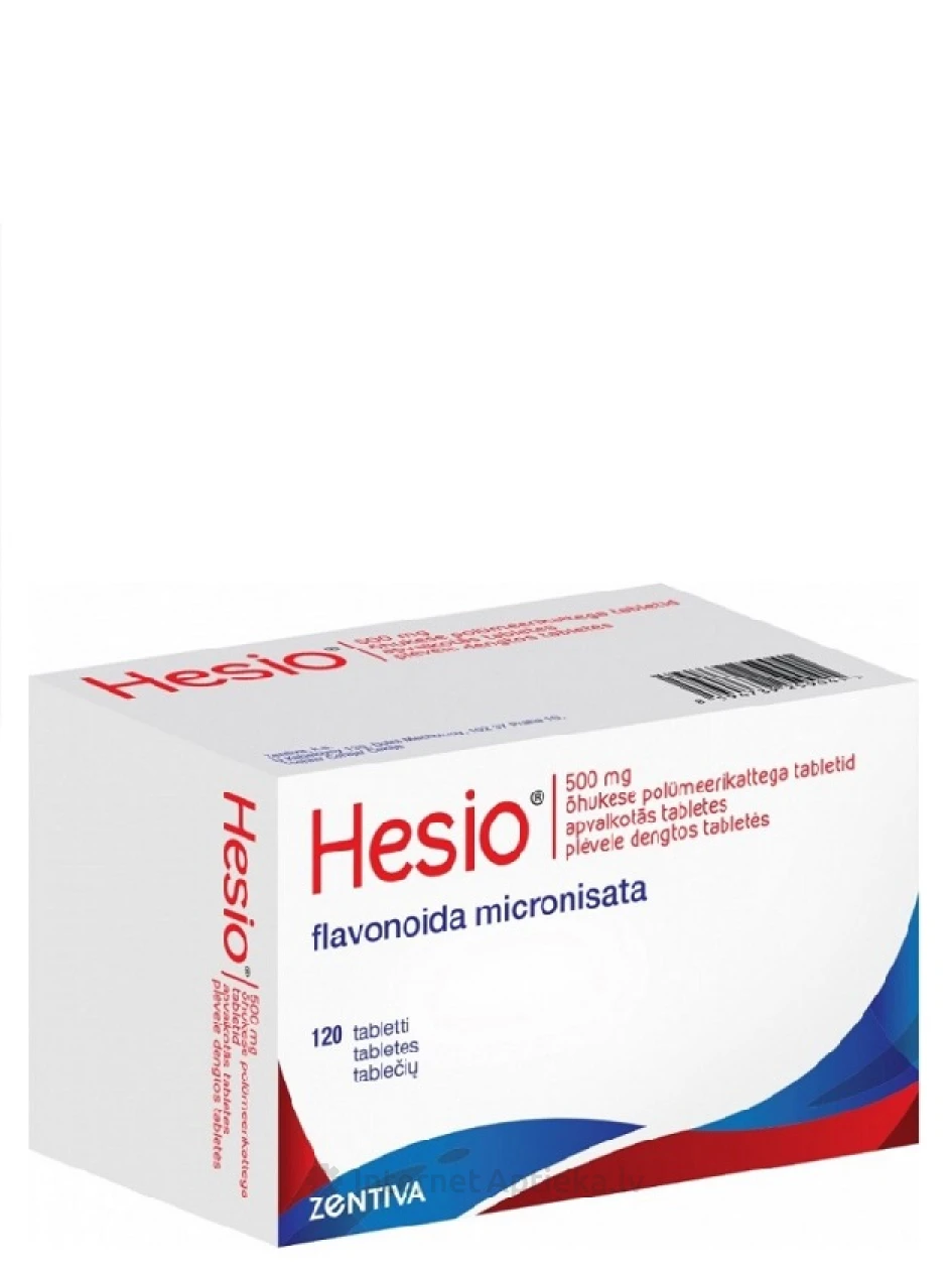 Hesio 500 mg, 120 tabletti | internetaptieka.lv