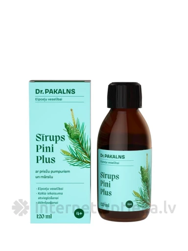 Pini Plus sīrups, 120 ml | internetaptieka.lv