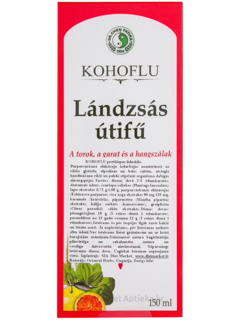 KOHOFLU pretklepus līdzeklis, 150 ml | internetaptieka.lv