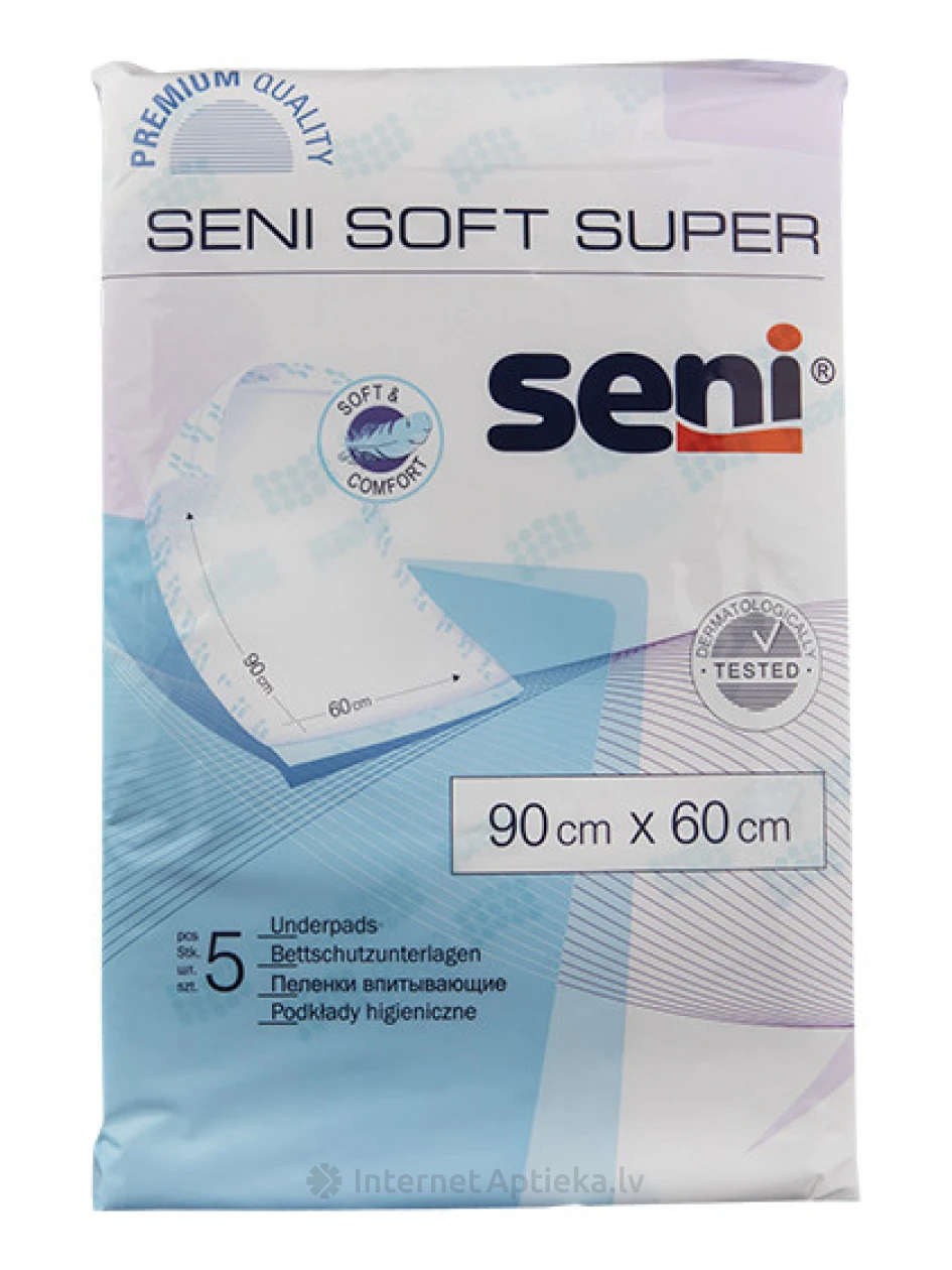 Seni soft super paladziņi 60cm x 90cm, 5 gab. | internetaptieka.lv