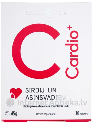 Formula Vitale Cardio+, 30 tabletti | internetaptieka.lv