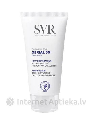 SVR Xerial Urea 30% крем для кожи стоп, 50 мл | internetaptieka.lv