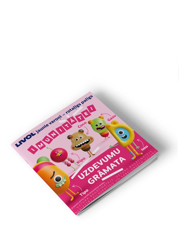 LIVOL uzdevumu grāmatiņa