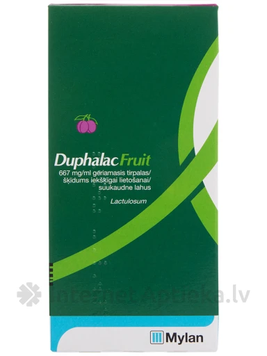 Duphalac Fruit 667mg/ml šķīdums iekšķīgai lietošanai paciņās 15ml, 20 gb. | internetaptieka.lv